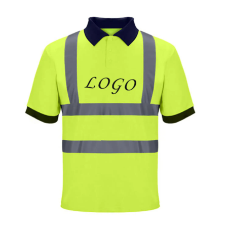 High Visibility Safety Workwear Tee – Reflective, Breathable, UV Protection Green