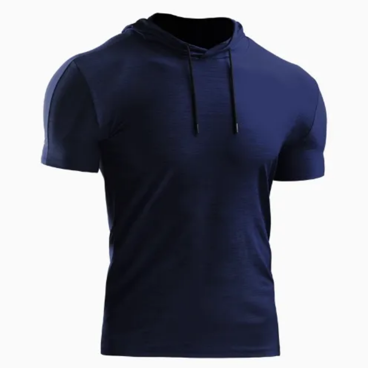 Athletic Performance Tees – Moisture-Wicking, Lightweight & Stretch Fit Blue